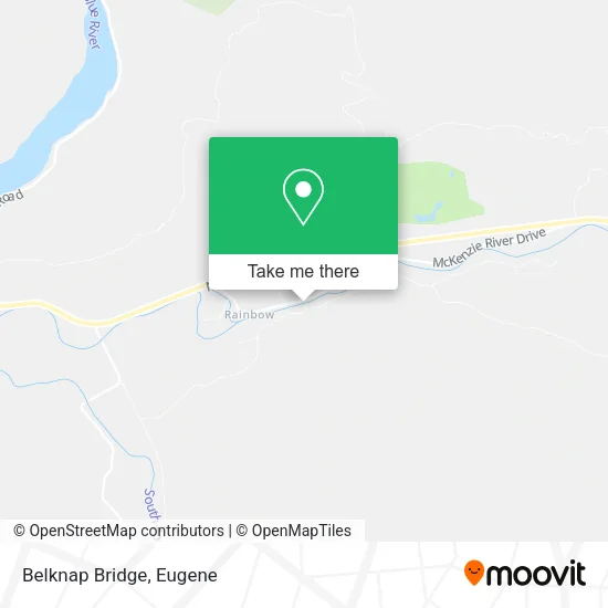 Belknap Bridge map
