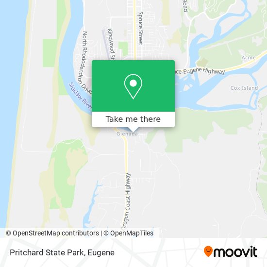 Pritchard State Park map