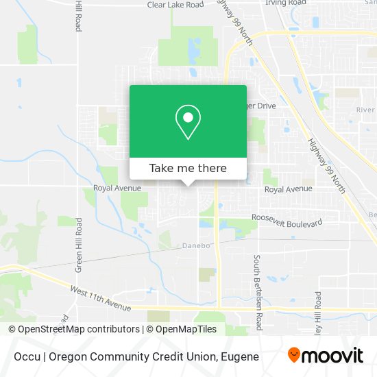 Occu | Oregon Community Credit Union map