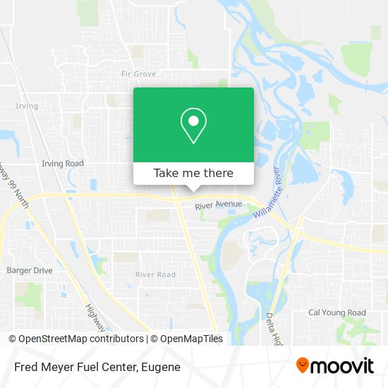 Fred Meyer Fuel Center map