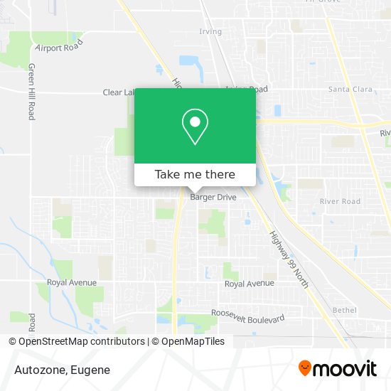 Autozone map