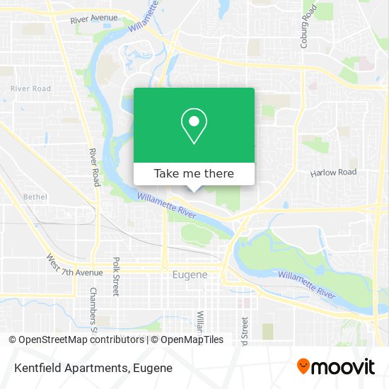 Kentfield Apartments map