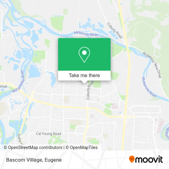 Bascom Village map