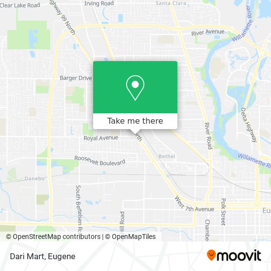 Mapa de Dari Mart