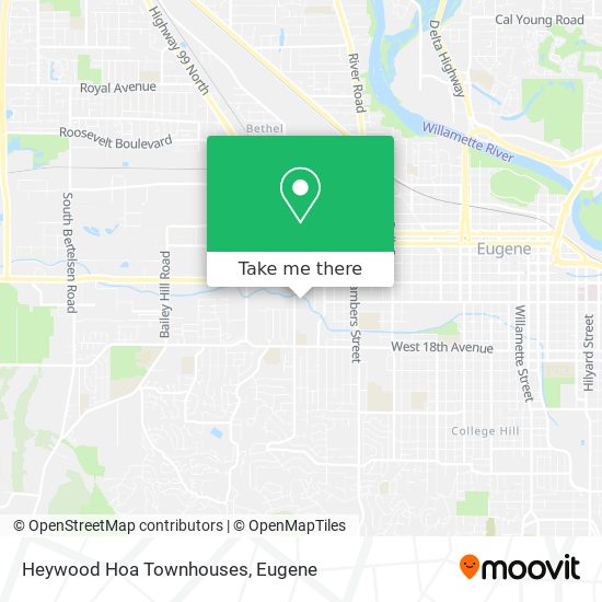 Heywood Hoa Townhouses map