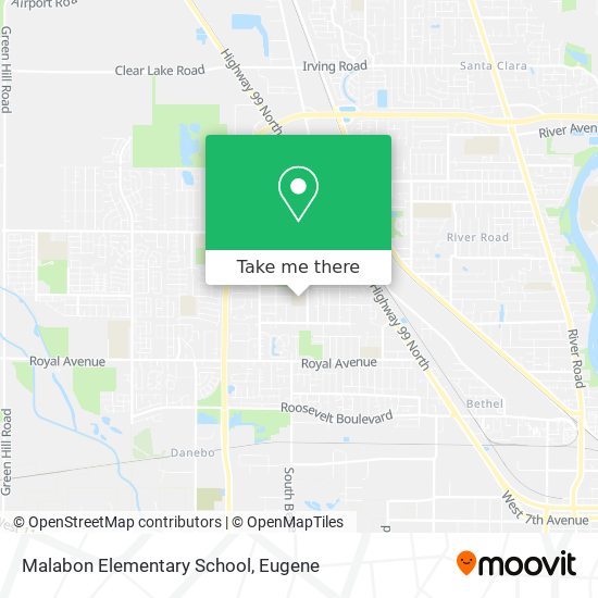 Malabon Elementary School map