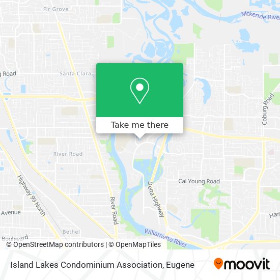 Mapa de Island Lakes Condominium Association