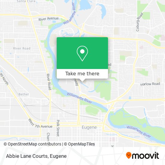Mapa de Abbie Lane Courts