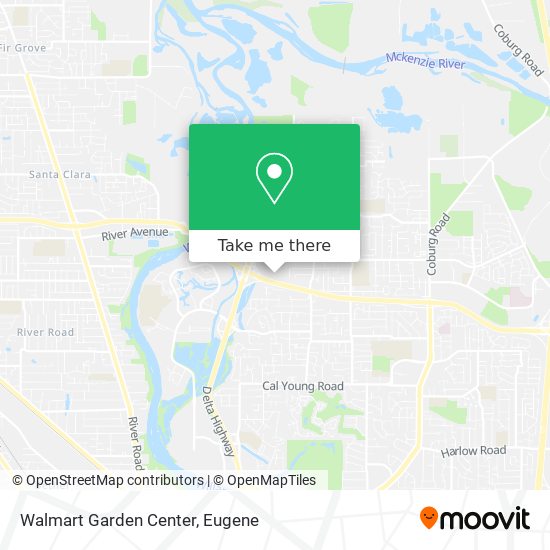 Walmart Garden Center map