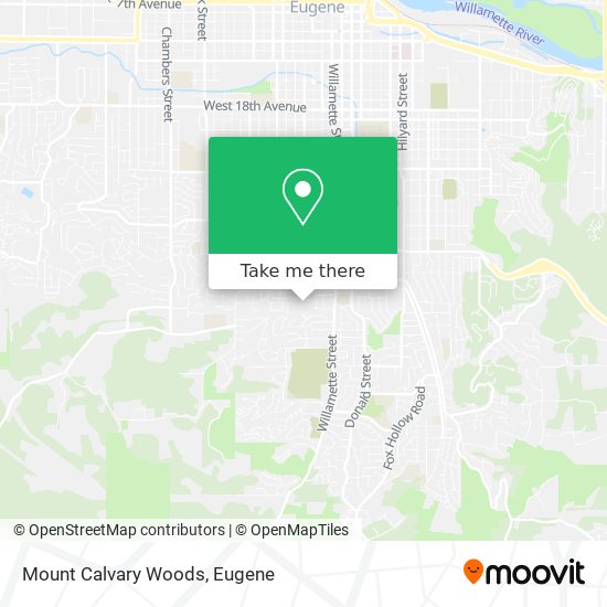 Mapa de Mount Calvary Woods