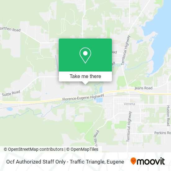 Ocf Authorized Staff Only - Traffic Triangle map