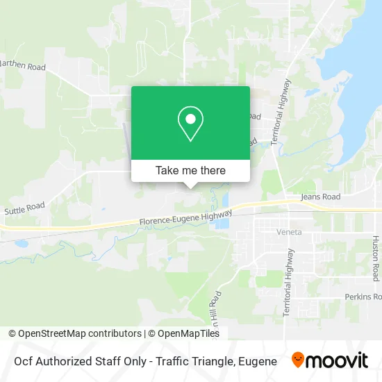 Ocf Authorized Staff Only - Traffic Triangle map