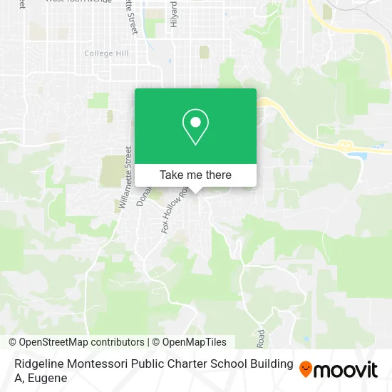 Ridgeline Montessori Public Charter School Building A map