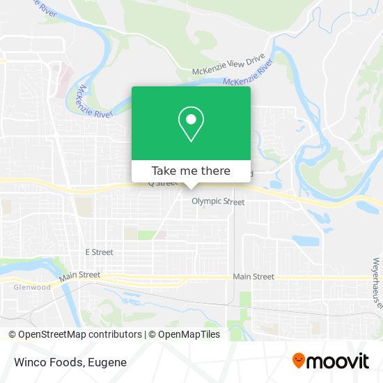 Winco Foods map