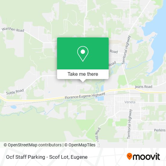 Ocf Staff Parking - Scof Lot map