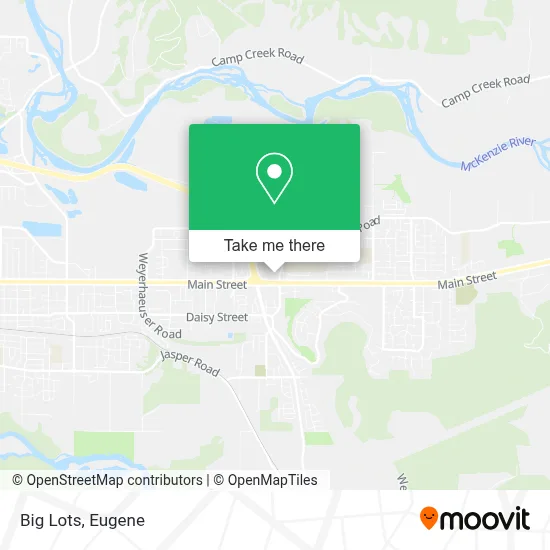 Big Lots map
