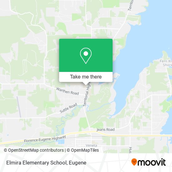 Elmira Elementary School map