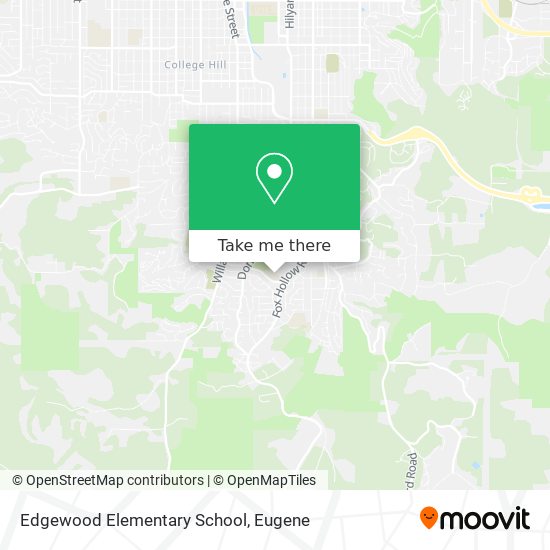 Edgewood Elementary School map