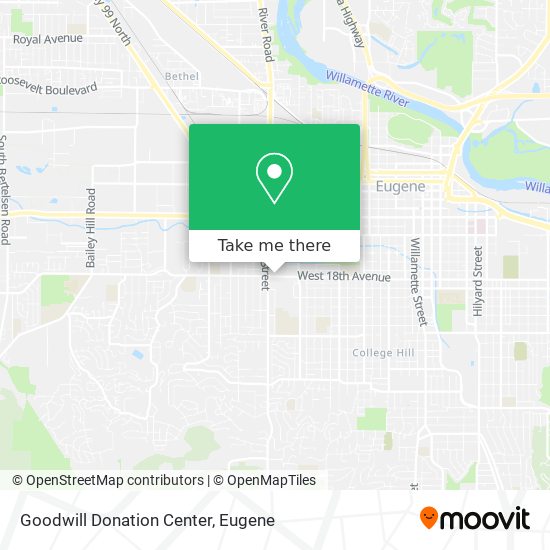 Goodwill Donation Center map