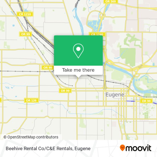 How To Get To Beehive Rental Co C E Rentals In Eugene By Bus Moovit