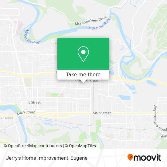 Jerry's Home Improvement map