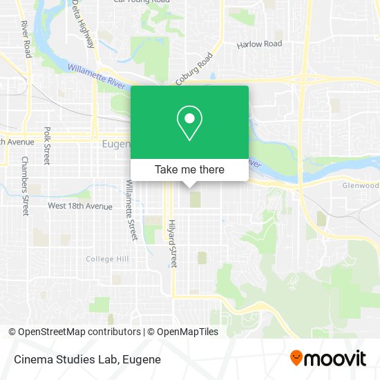 Mapa de Cinema Studies Lab