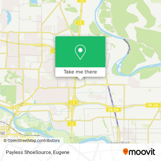 Payless ShoeSource map