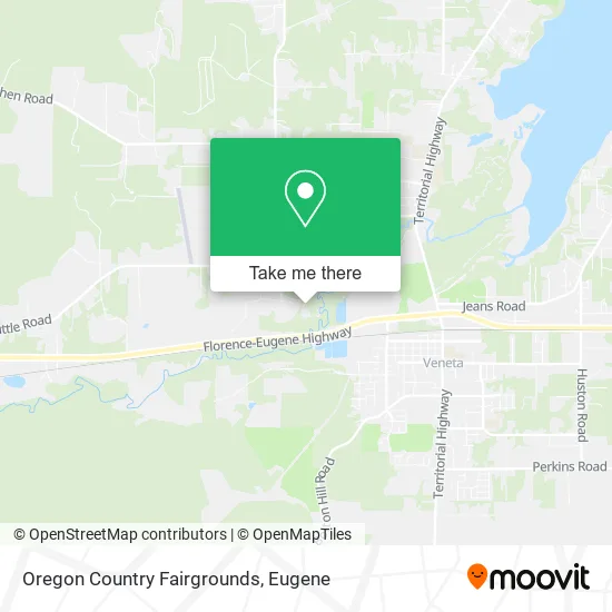 Oregon Country Fairgrounds map
