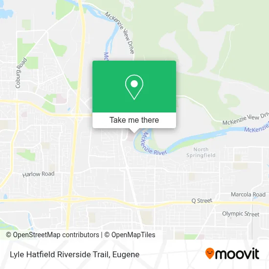 Lyle Hatfield Riverside Trail map
