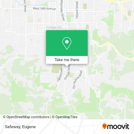 Mapa de Safeway