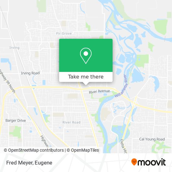 Mapa de Fred Meyer
