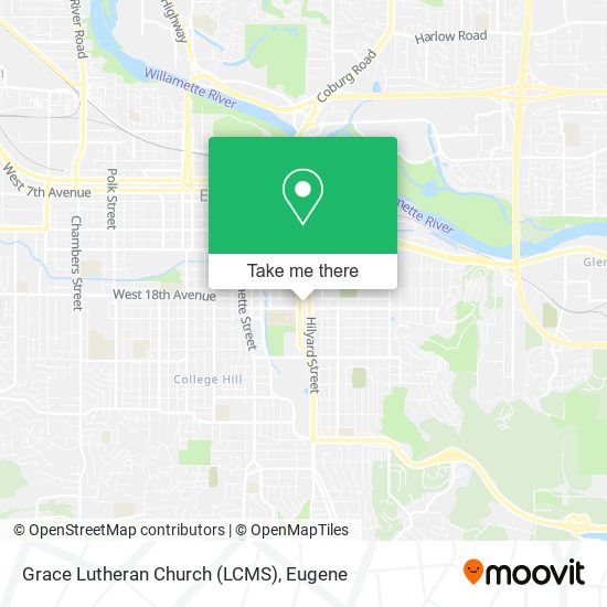Mapa de Grace Lutheran Church (LCMS)