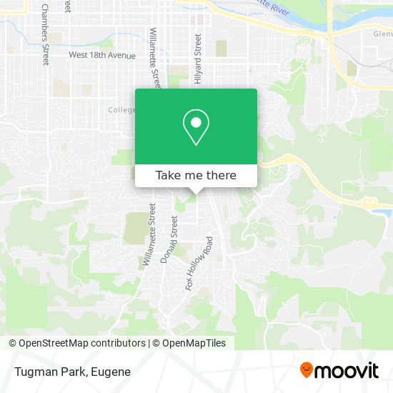 Mapa de Tugman Park
