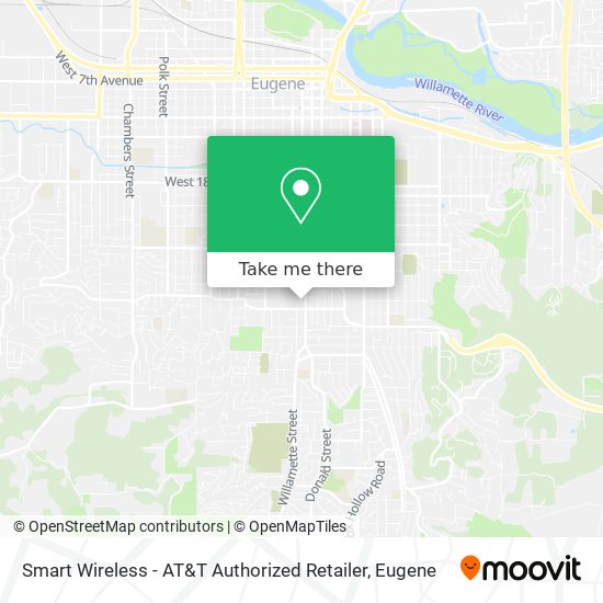 Smart Wireless - AT&T Authorized Retailer map