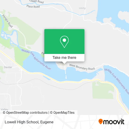 Lowell High School map