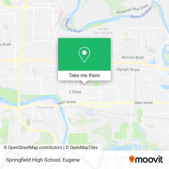 Springfield High School map