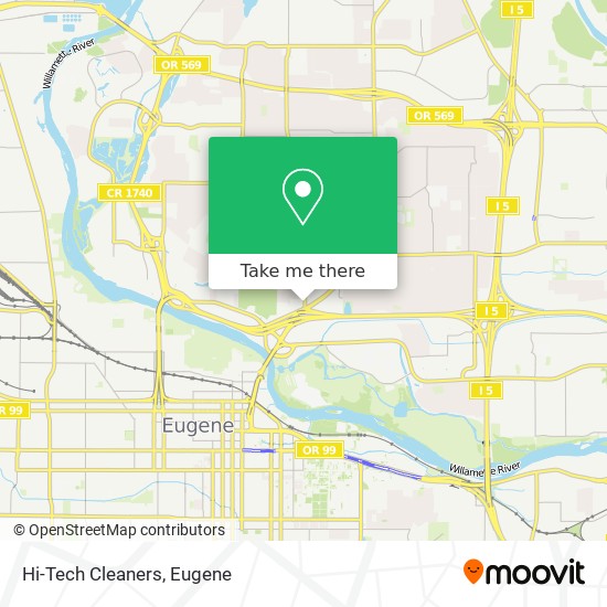 How To Get To Hi-tech Cleaners In Eugene By Bus