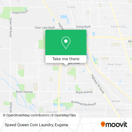 Speed Queen Coin Laundry map