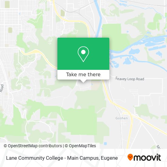 Indian Hills Campus Map How To Get To Lane Community College - Main Campus In Eugene By Bus?
