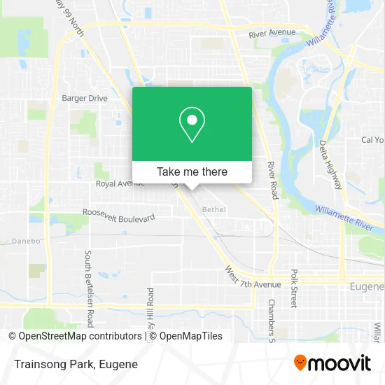 Trainsong Park map