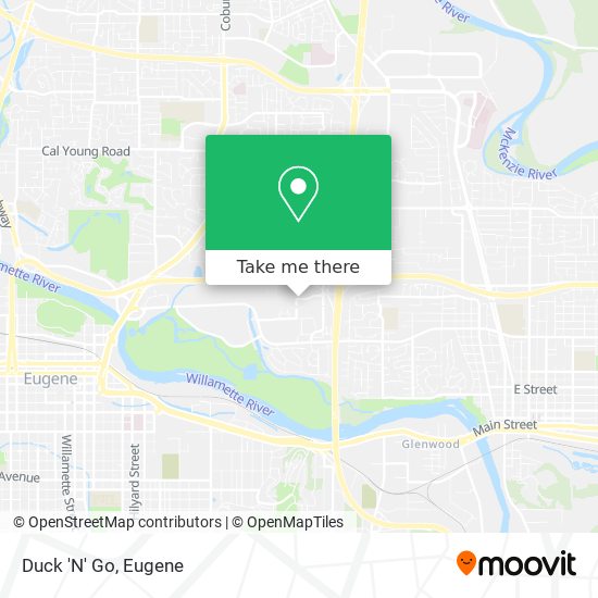 Mapa de Duck 'N' Go