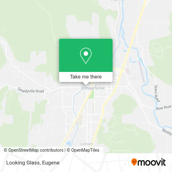 Looking Glass map