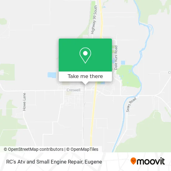 RC's Atv and Small Engine Repair map