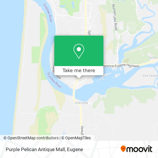 Purple Pelican Antique Mall map