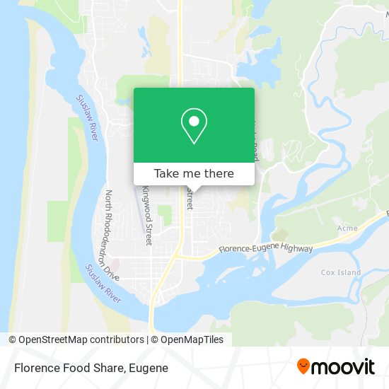 Florence Food Share map