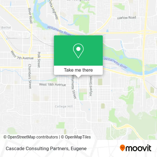 Mapa de Cascade Consulting Partners