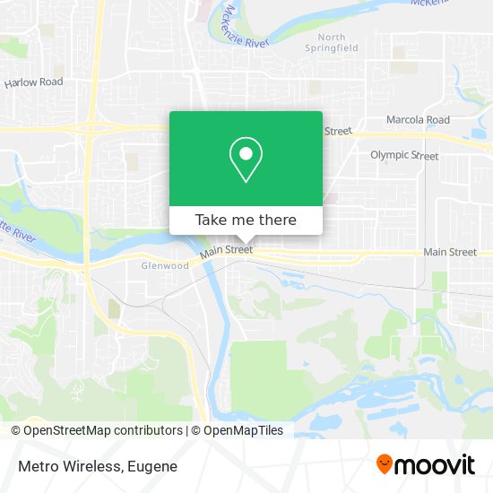 Mapa de Metro Wireless