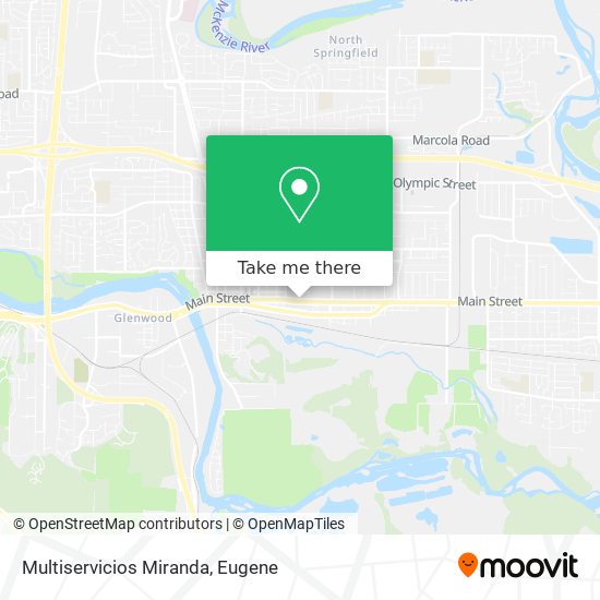 Mapa de Multiservicios Miranda