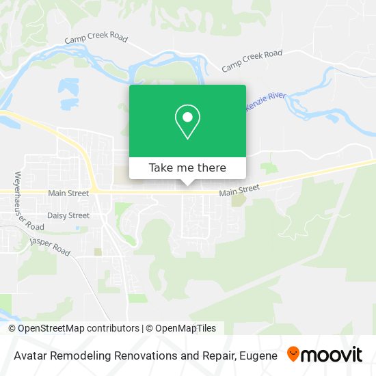 Mapa de Avatar Remodeling Renovations and Repair