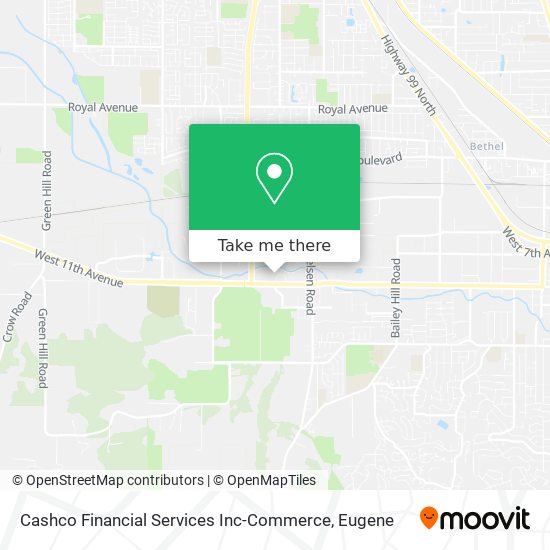 Cashco Financial Services Inc-Commerce map